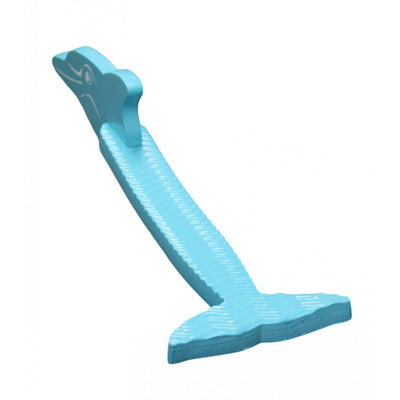 Aqua Lily Pad 20' Bullfrog Floating Island w/Dolphin Noodle & Pool Noodle, Green - VMInnovations