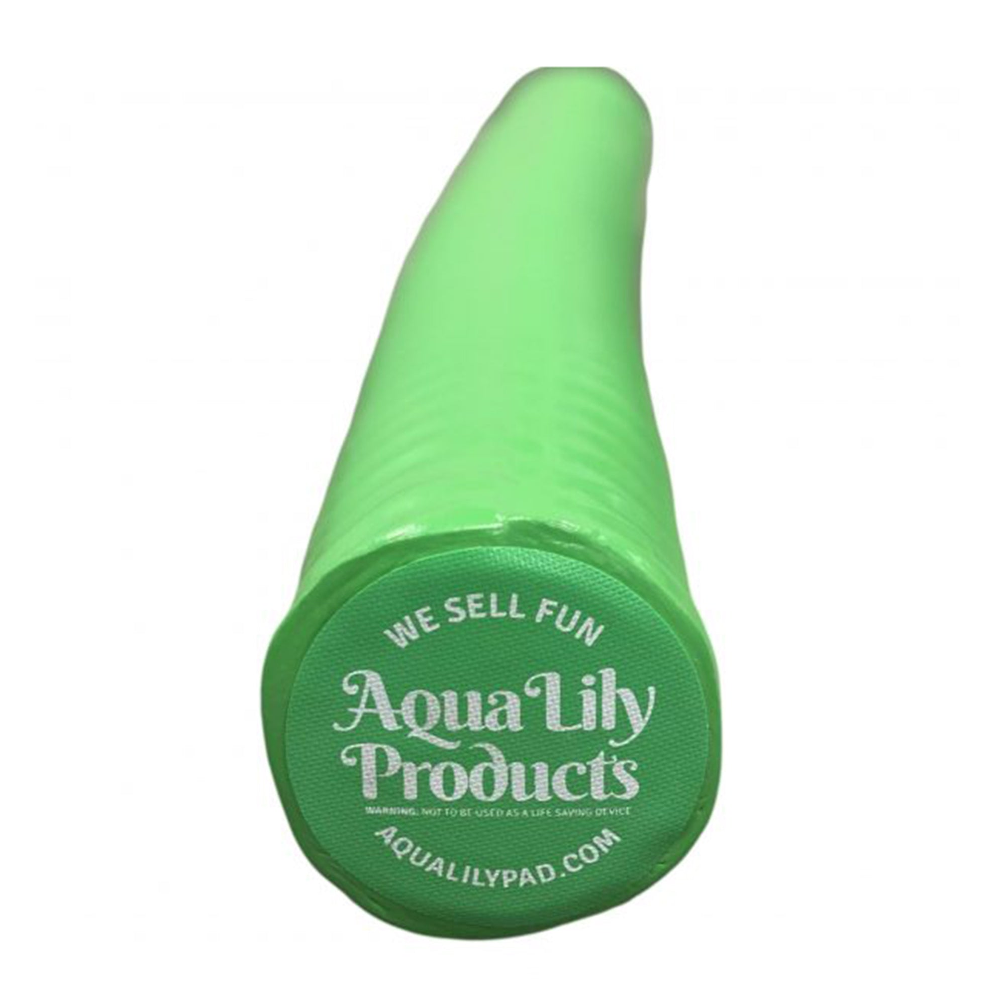 Aqua Lily Pad 20' Bullfrog Floating Island w/Dolphin Noodle & Pool Noodle, Green - VMInnovations