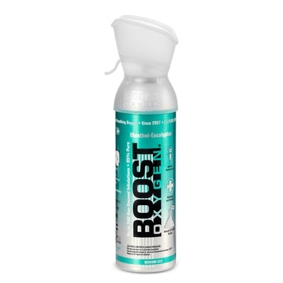 Boost Oxygen Natural Portable 5 Liter Pure Oxygen Variety Canister (4 Pack) - VMInnovations