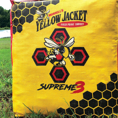 Morrell Yellow Jacket Supreme 3 28lb Adult Field Point Archery Bag Target (Used)