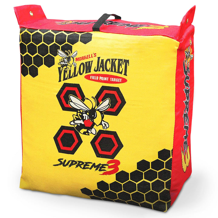 Morrell Yellow Jacket Supreme 3 28lb Adult Field Point Archery Bag Target (Used)