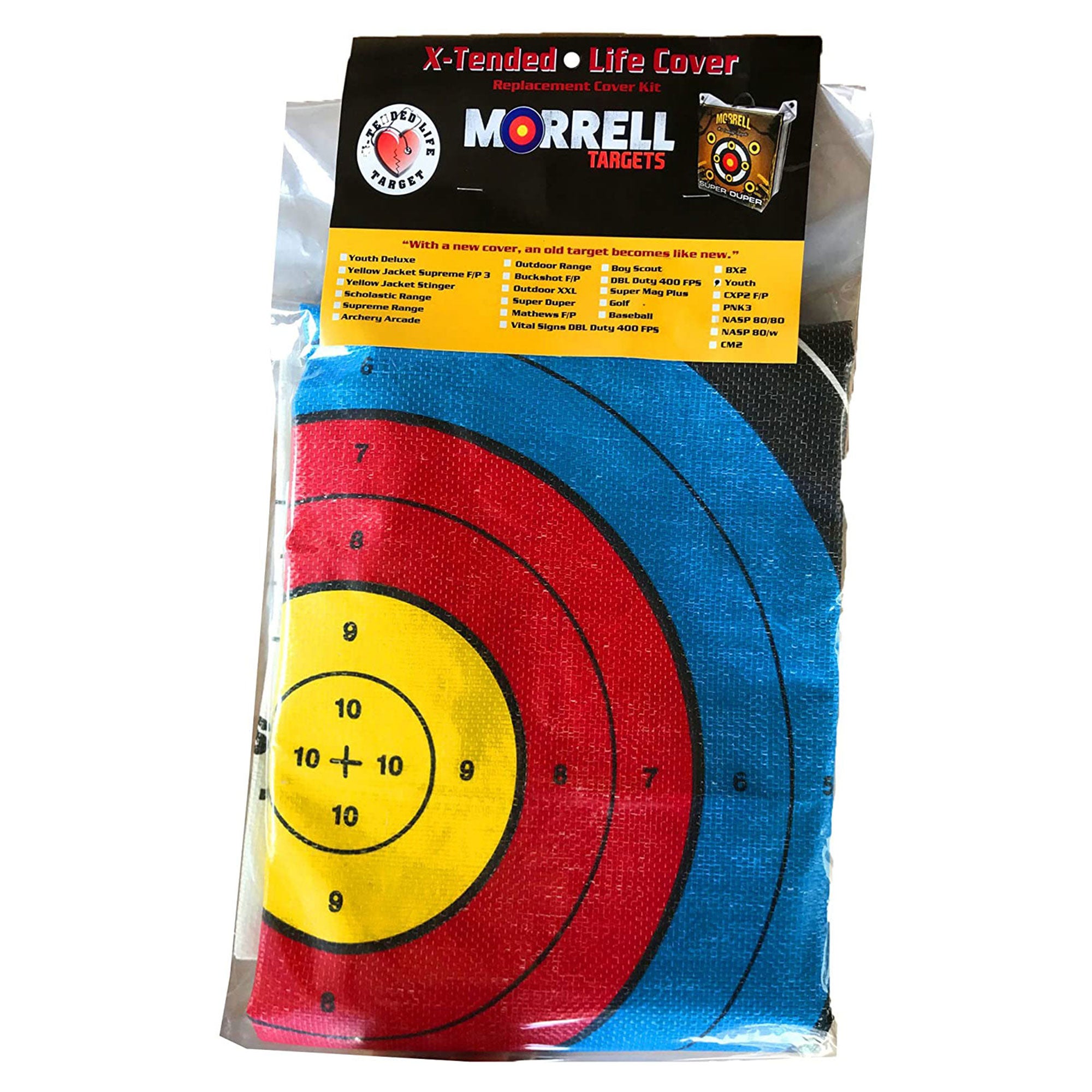 Morrell Lightweight Youth Range Archery Bag Target Replacement Cover (2 Pack)