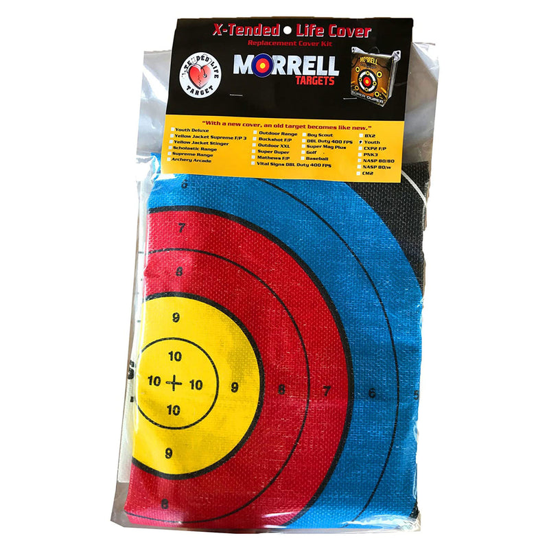 Morrell Lightweight Youth Range Archery Bag Target Replacement Cover (4 Pack)