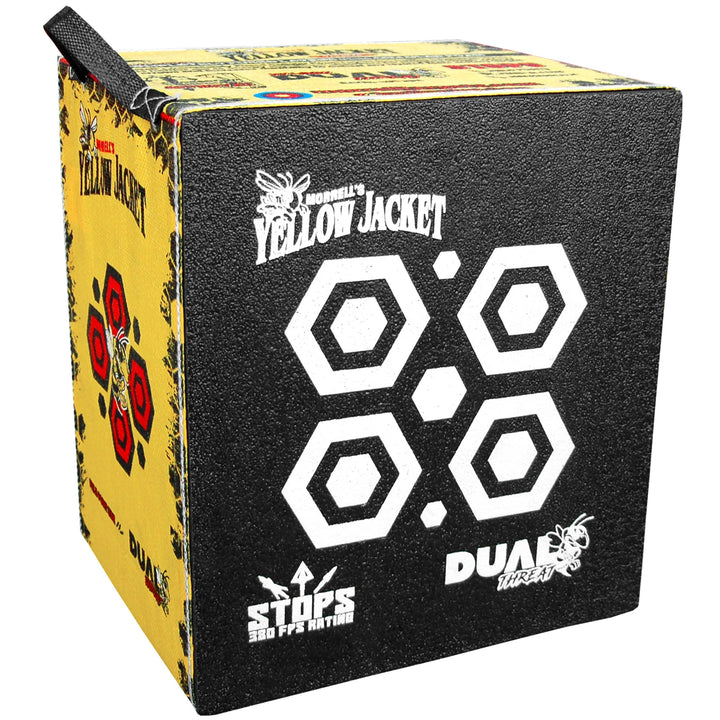 Morrell Yellow Jacket 380 FPS Dual Threat Cube Any Tip Archery Target (Open Box)