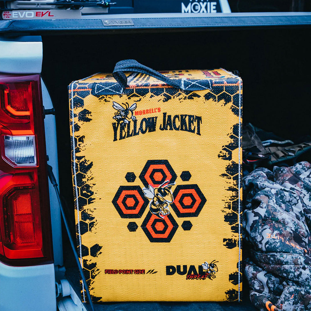 Morrell Yellow Jacket Dual Threat 380 FPS Foam Archery Target Block for All Bows