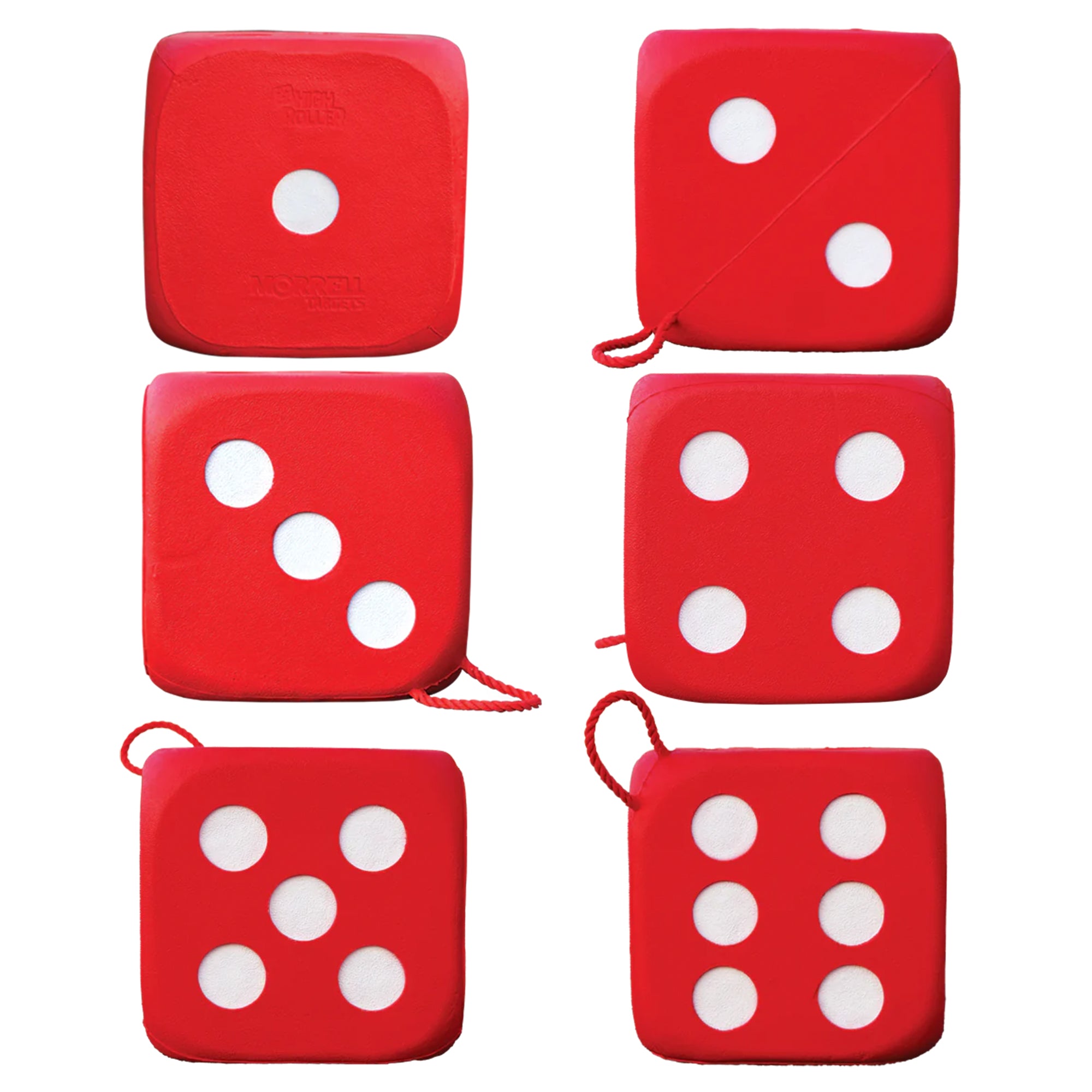 Morrell Targets High Roller Foam 6 Sided Archery Target, 13x13x13",Red(Open Box) - VMInnovations