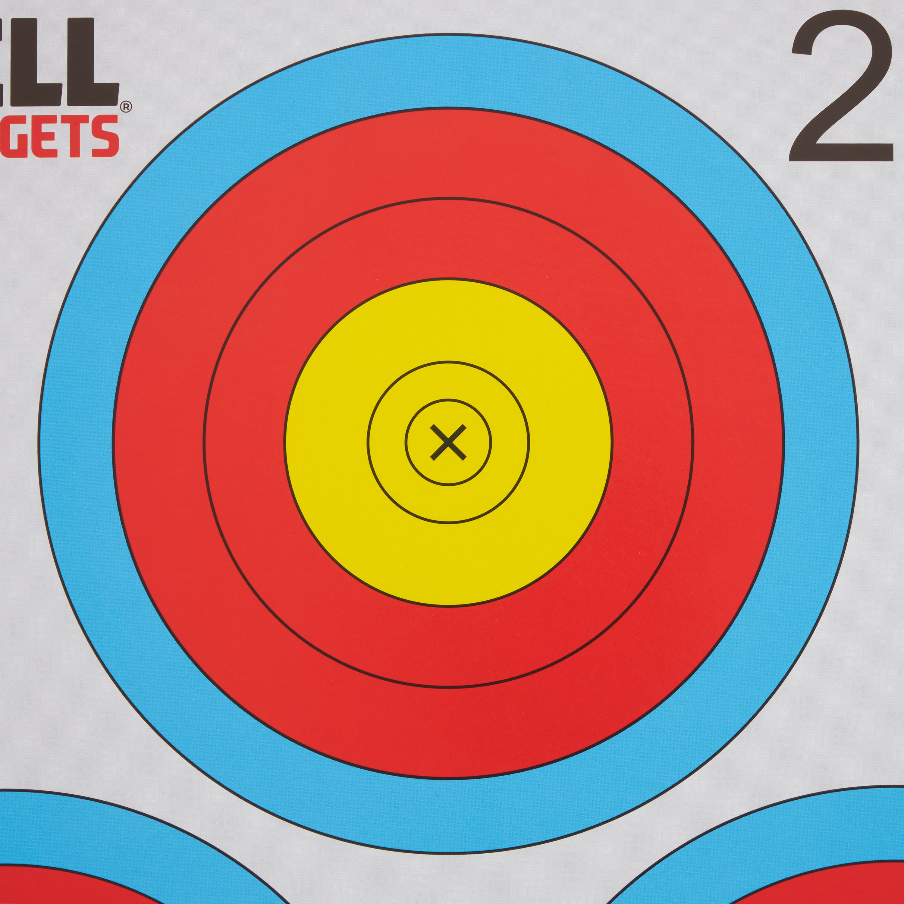 Morrell Targets Archery NFAA Official 3 Spot Paper Target Face, 100 Ct(Open Box)