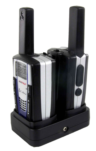 NEW! PAIR COBRA CXR825 30 Mile 22 Channel FRS/GMRS Walkie Talkie 2-Way Radio
