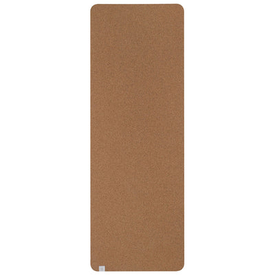 Gaiam 68 Inch Performance Supportive Cork Yoga Floor Mat w/ Superior Cushioning
