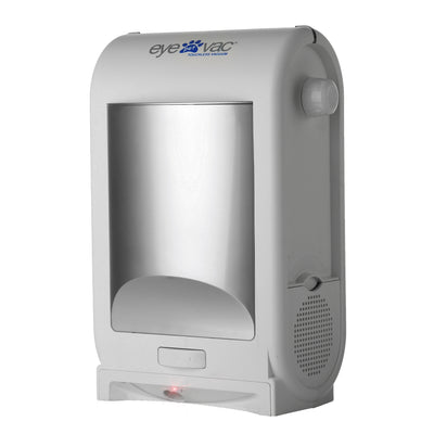 EyeVac Touchless Electric Vacuum Hard Floor Pet Debris Cleaner, White (Open Box)
