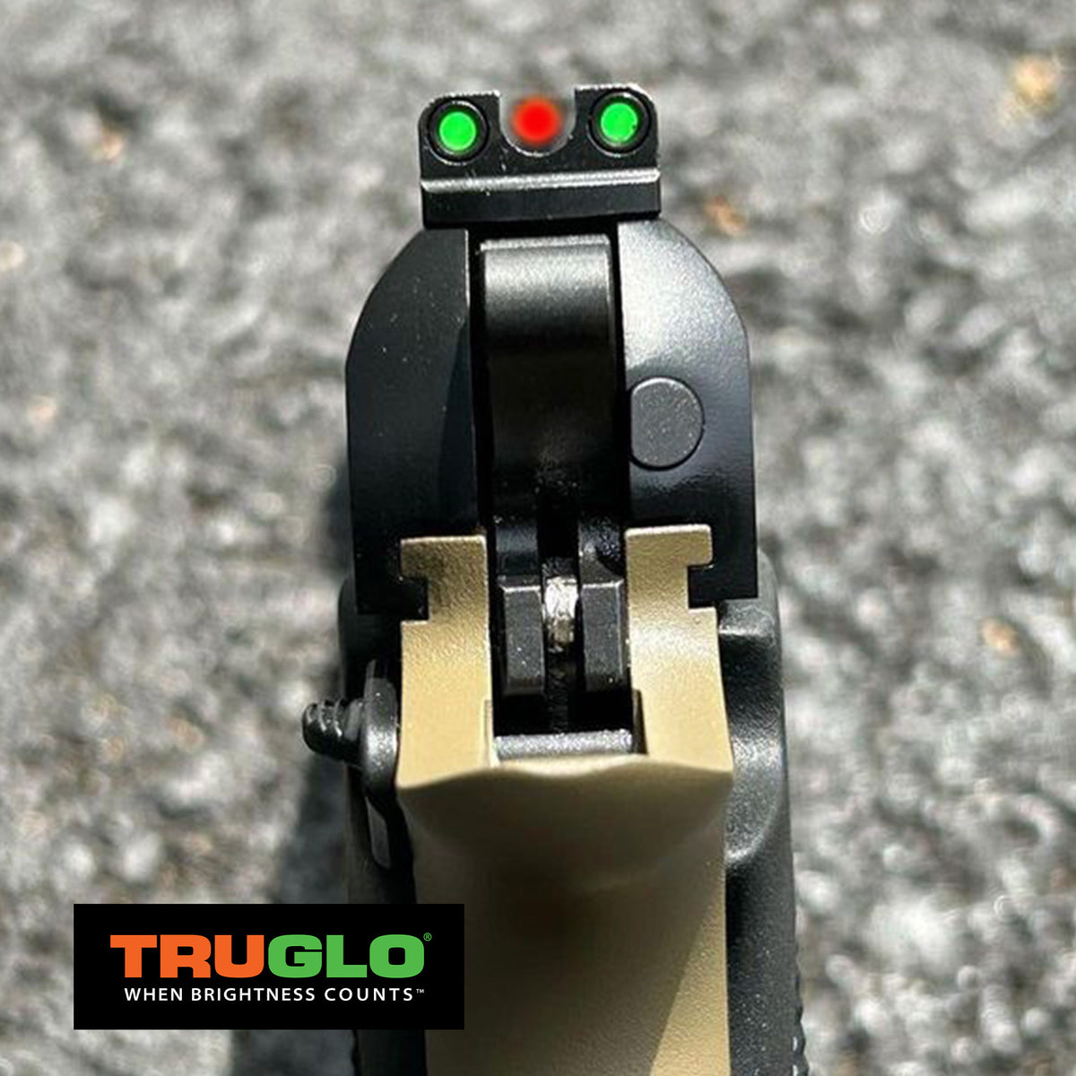 TruGlo Fiber Optic Handgun Pistol Sights, Fits S&W M&P, SD9, SD40 (Used) - VMInnovations