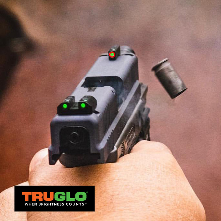 TruGlo TFK Pro Fiber Optic Tritium Handgun Pistol Sight Accessories (Open Box)