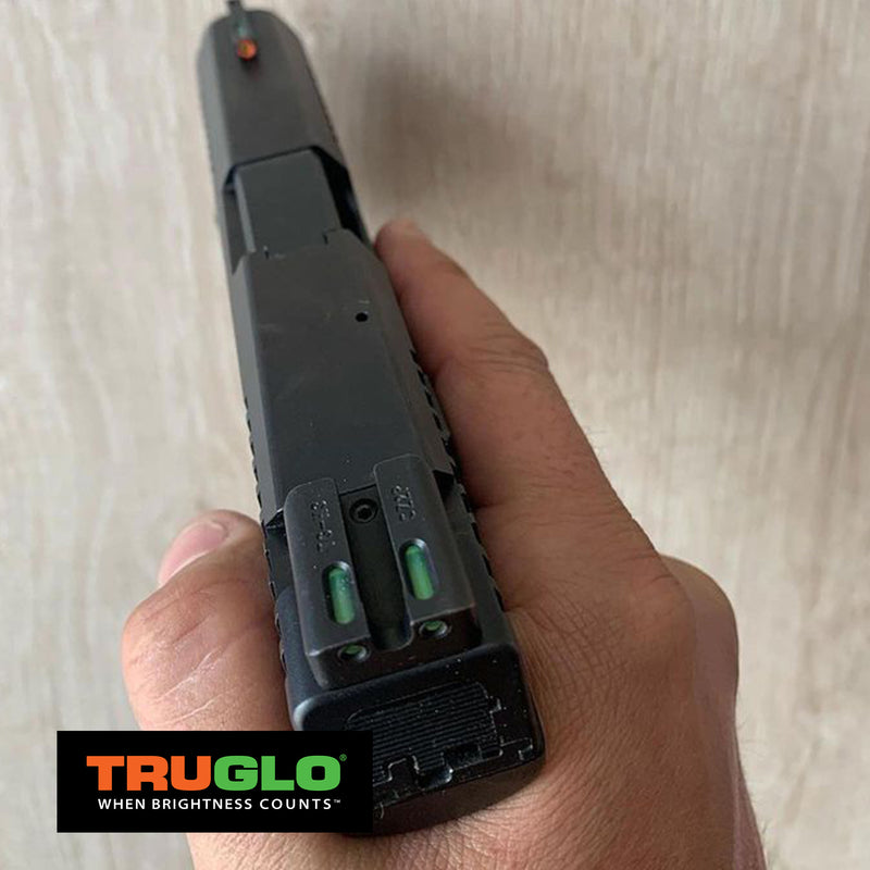 TruGlo TFK Pro Fiber Optic Tritium Handgun Sight Accessories for Kimber Models