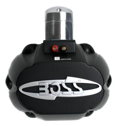 BOSS MRWT69 6x9" 1100W 4-Way Waketower Waterproof Boat Marine Speaker Set, Black