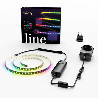 Twinkly 5 Ft Adhesive Magnetic 16 Million Color LED Light Strip Kit (For Parts)