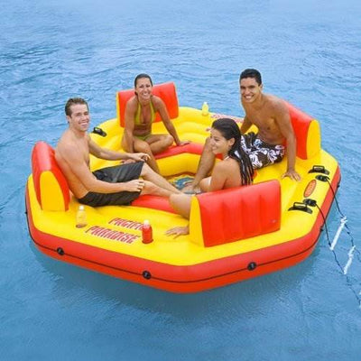 INTEX Pacific Paradise Lounge Island River Tube
