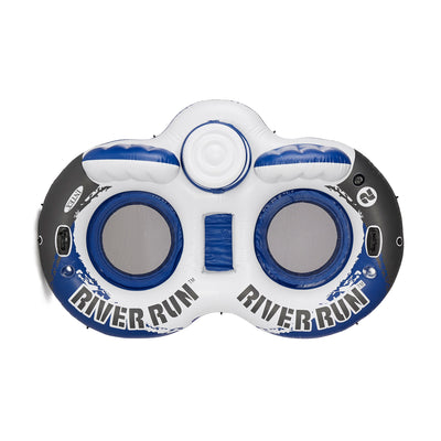 Intex River Run II 2 Person Float w/ Cooler & Repair Kit (Used) (12 Pack) - VMInnovations