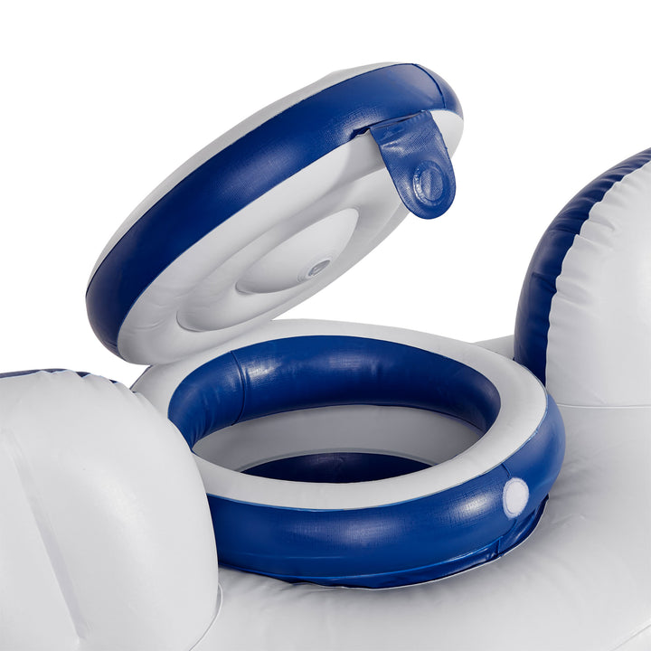 Intex River Run II 2-Person Water Tube w/ Cooler and Connectors (3 Pack) 58837EP