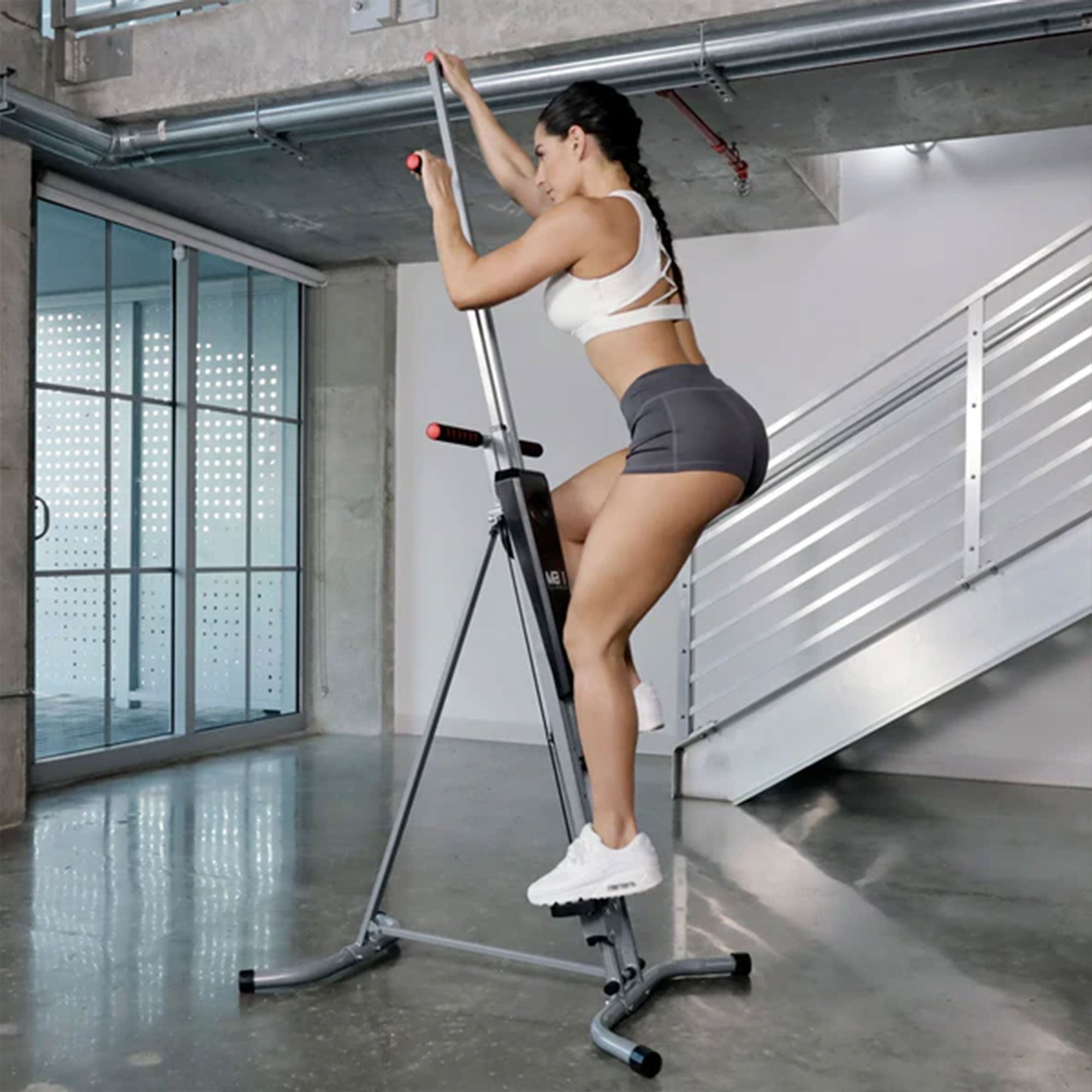 MaxiClimber Vertical Resistance Climber & Exercise Cardio System (Open Box)