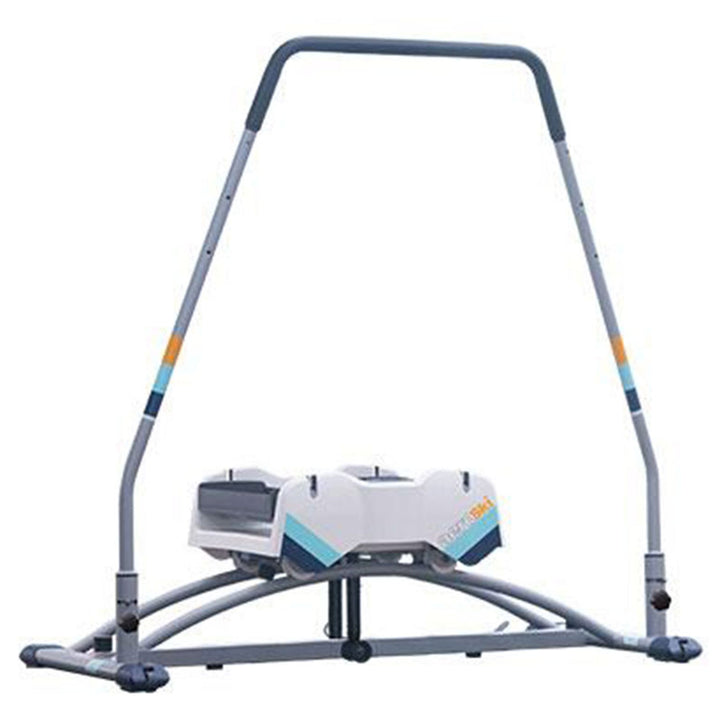 Aeroski 2.0 Ski Fitness Workout Machine w/ Recoil Spring Resistance, Gray (Used)