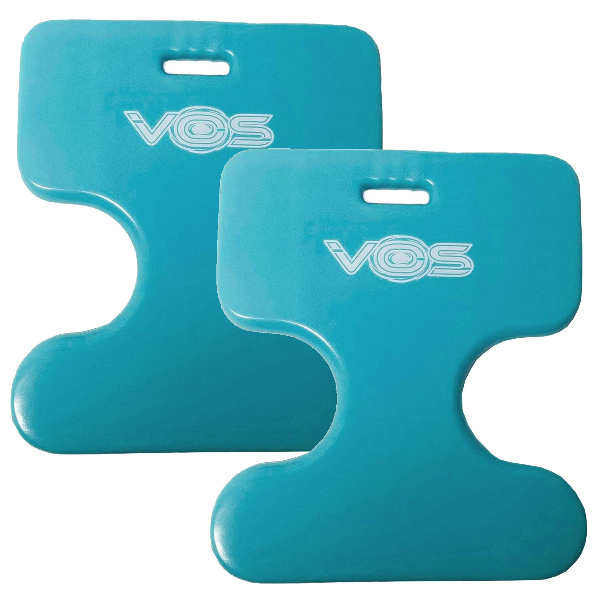 Vos Oasis Water Saddle Pool Float Seat for Adults & Kids, Barrier Blue (2 Pack) - VMInnovations
