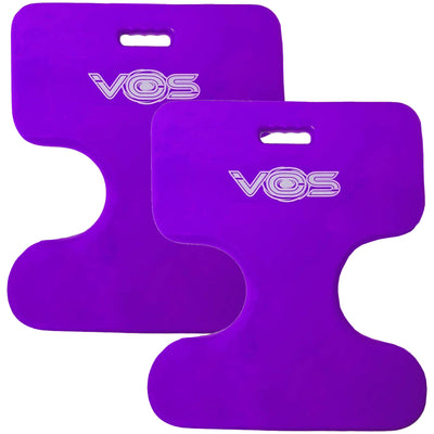 Vos Oasis Water Saddle Pool Float Seat for Adults & Kids, Deep Lavender (2 Pack)