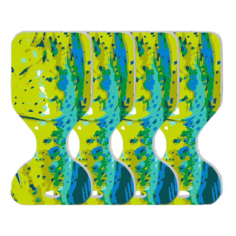 Vos Water Saddle Pool Floating Seat for Adults & Kids, Graphic Print (4 Pack) - VMInnovations