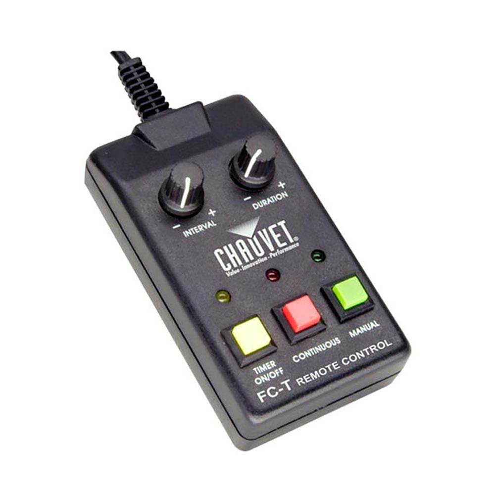 Chauvet Hurricane H1300 Pro Smoke Fog Machine Fogger with FC-T Wired Remote