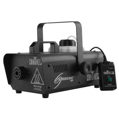 Chauvet DJ Hurricane 1000 1L Pro Fog/Smoke Machine w/ Wired and Wireless Remote - VMInnovations