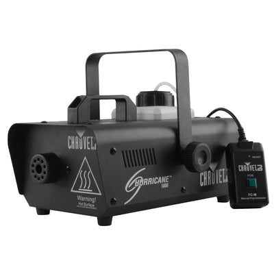 Chauvet DJ Hurricane 1000 1L Pro Fog/Smoke Machine w/ Wired and Wireless Remote