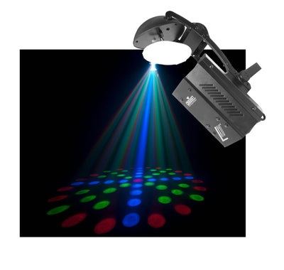 Chauvet DJ LX-10X 6W LED Moonflower Dance Lighting Effect Mirror Scanner Light