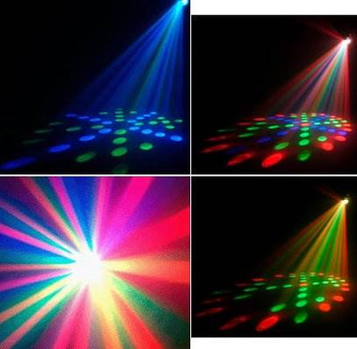 Chauvet DJ LX-10X 6W LED Moonflower Dance Lighting Effect Mirror Scanner Light