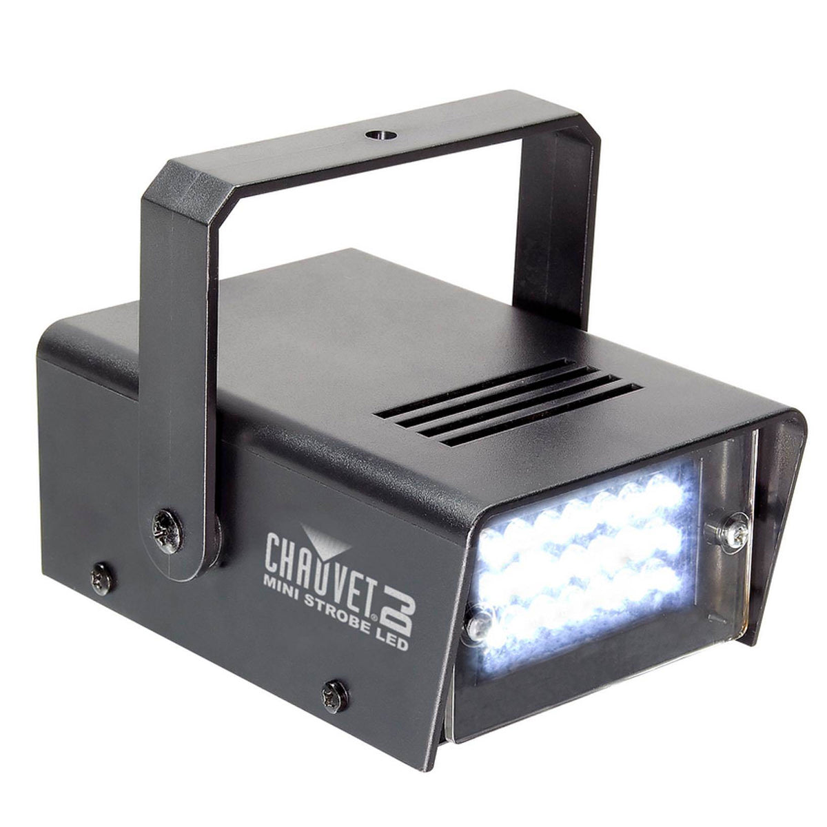 4 CHAUVET DJ CH730 Adjustable 1-12 Flash/Sec Mini Strobe LED Club Light Effects