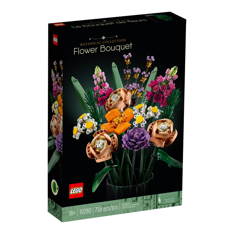 LEGO 10280 Botanical Collection Flower Bouquet 756 Pc Adult Block Building Set