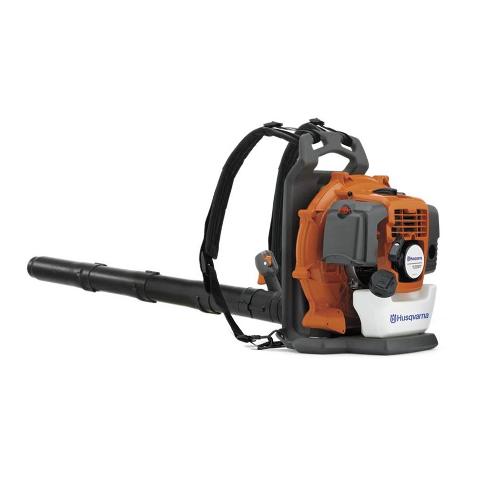 HUSQVARNA 130BT Gas Powered Leaf Blower Backpack 145 Mph - Damaged