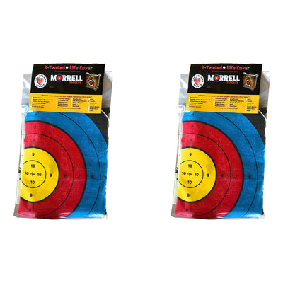 Morrell Lightweight Youth Range Archery Bag Target Replacement Cover (2 Pack)