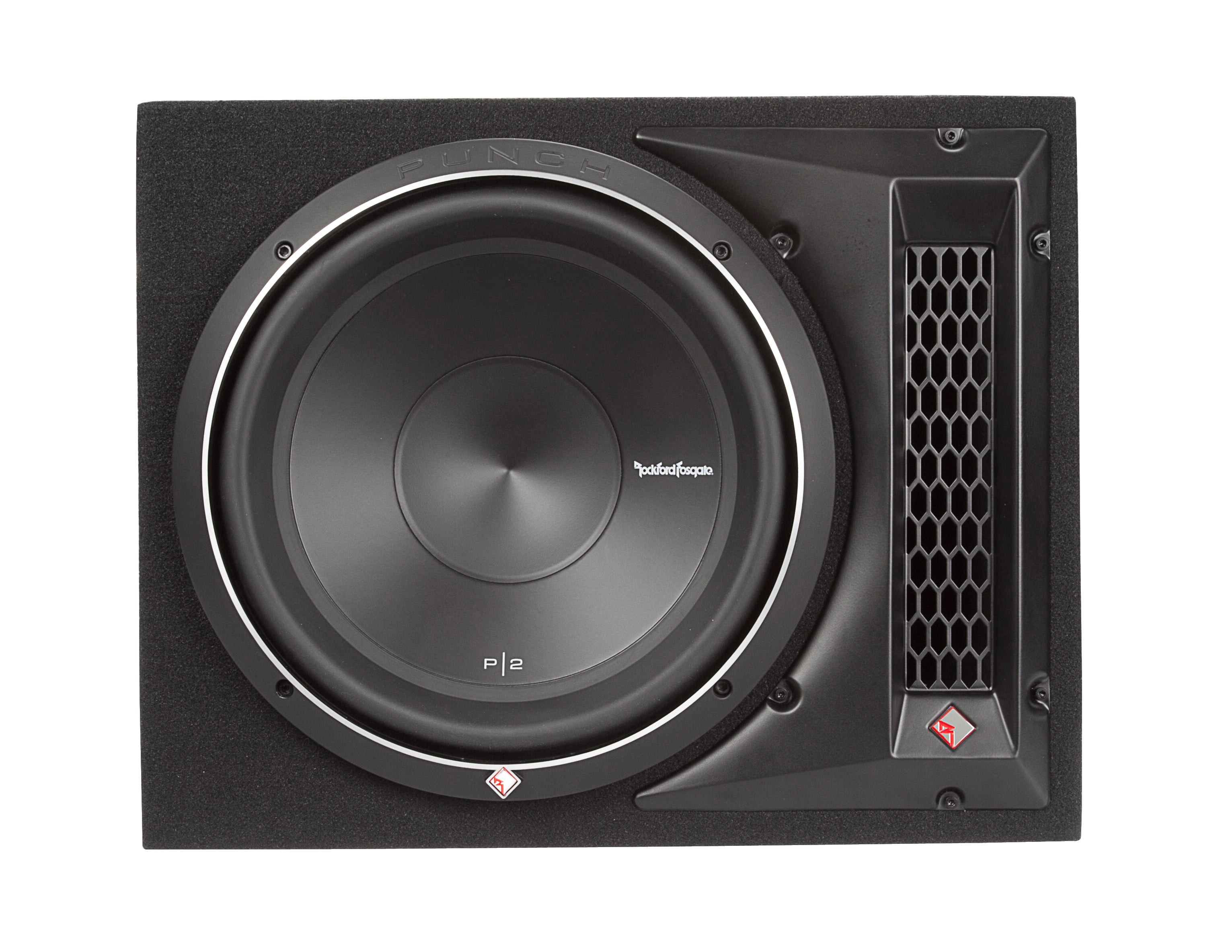 Rockford Fosgate Punch 12" 800W 1-Ohm Single Loaded Vented Enclosure (4 Pack)