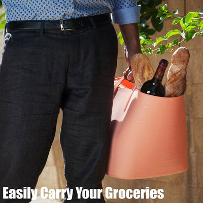 Life Story Tub Basket 25 Liter Plastic Storage Tote Bin with Handles (18 Pack) - VMInnovations