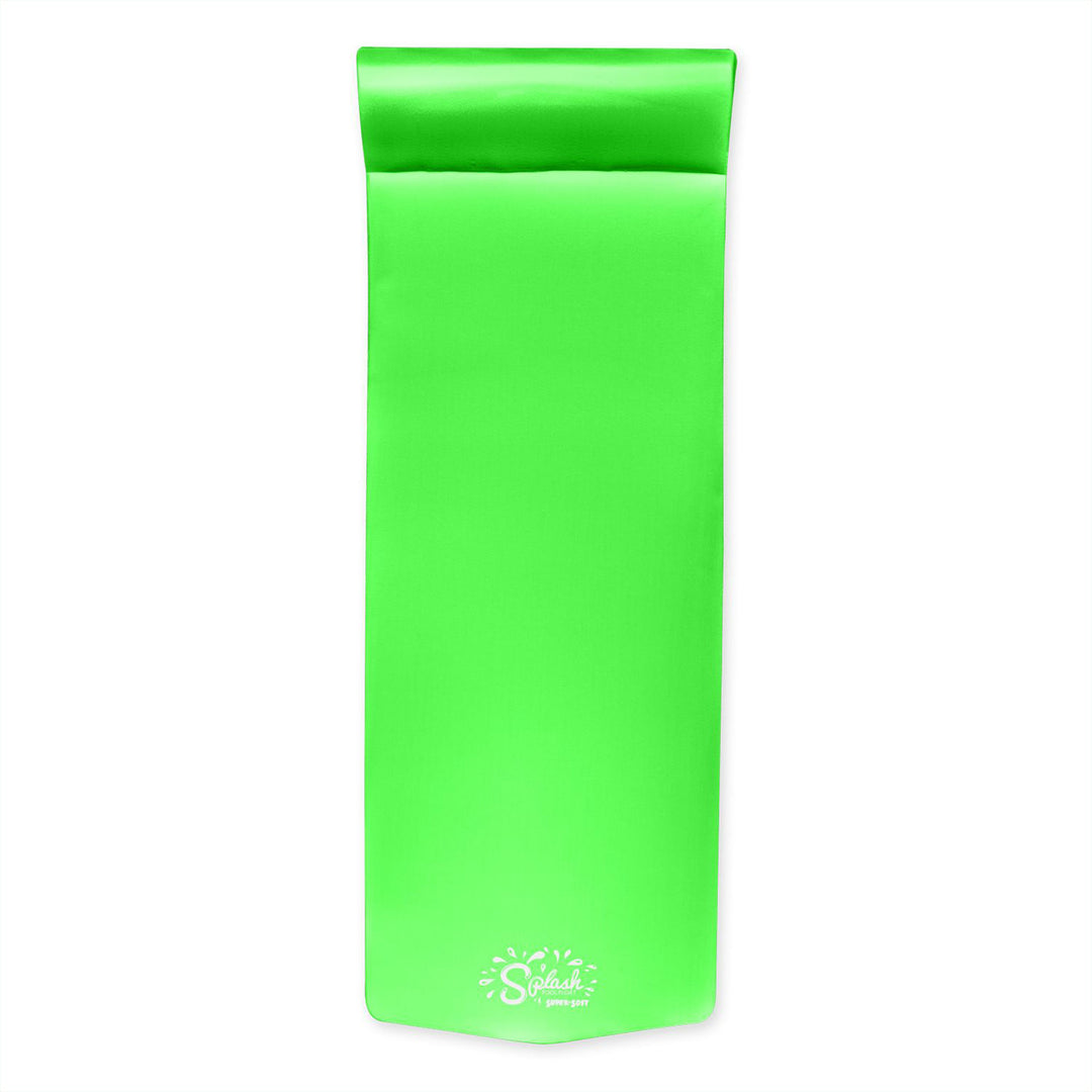 TRC Recreation 1.25" Thick Foam Swimming Pool Float Mat, Fierce Green (Open Box)