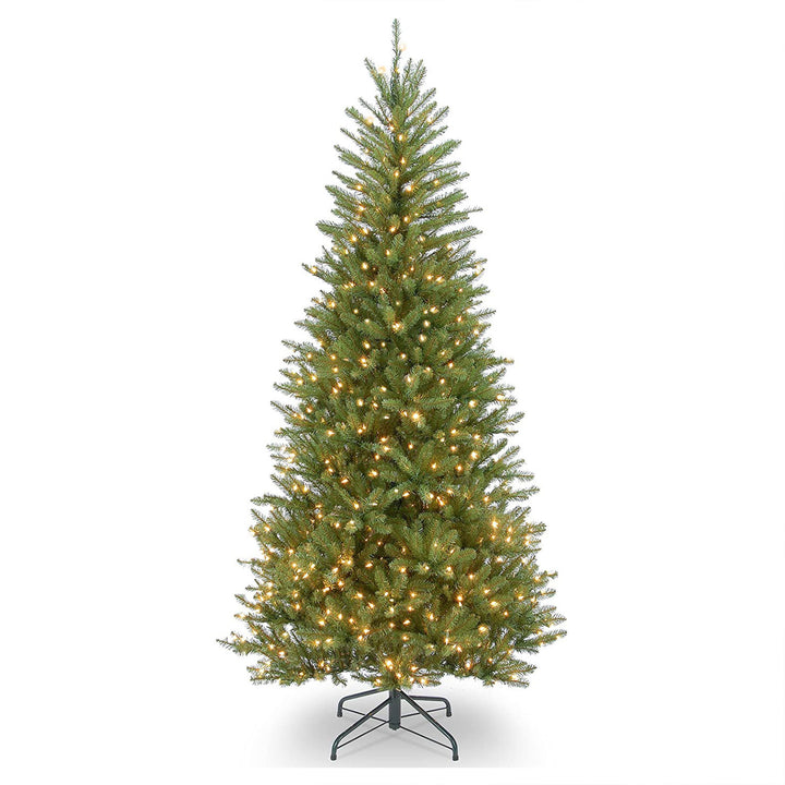 National Tree Company Dunhill Fir 6.5' Clear-Lit Artificial Christmas Tree(Used) - VMInnovations