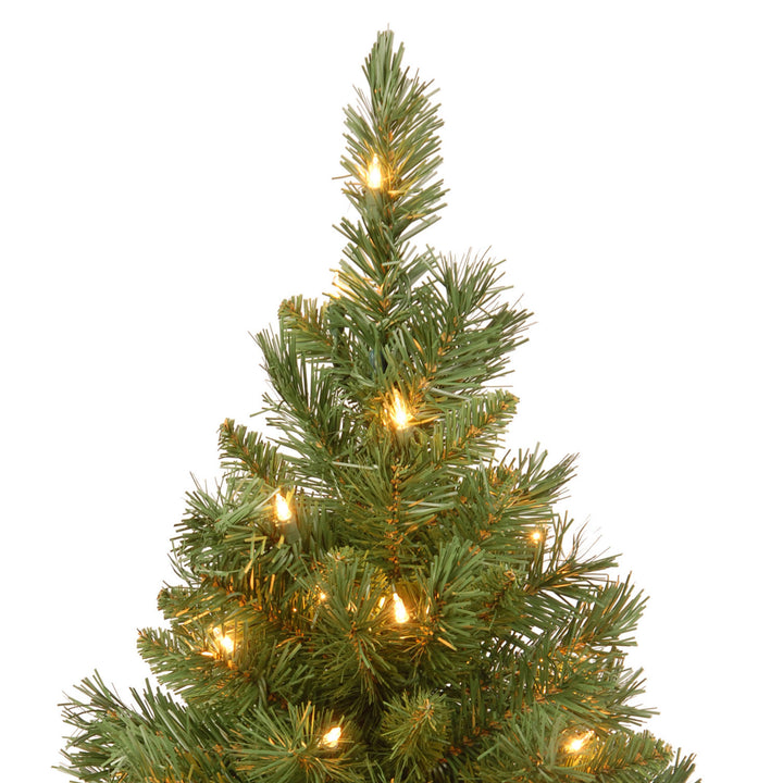 National Tree Company 2' Artificial Mini Tree w/ Lights & Bag Base (Open Box)