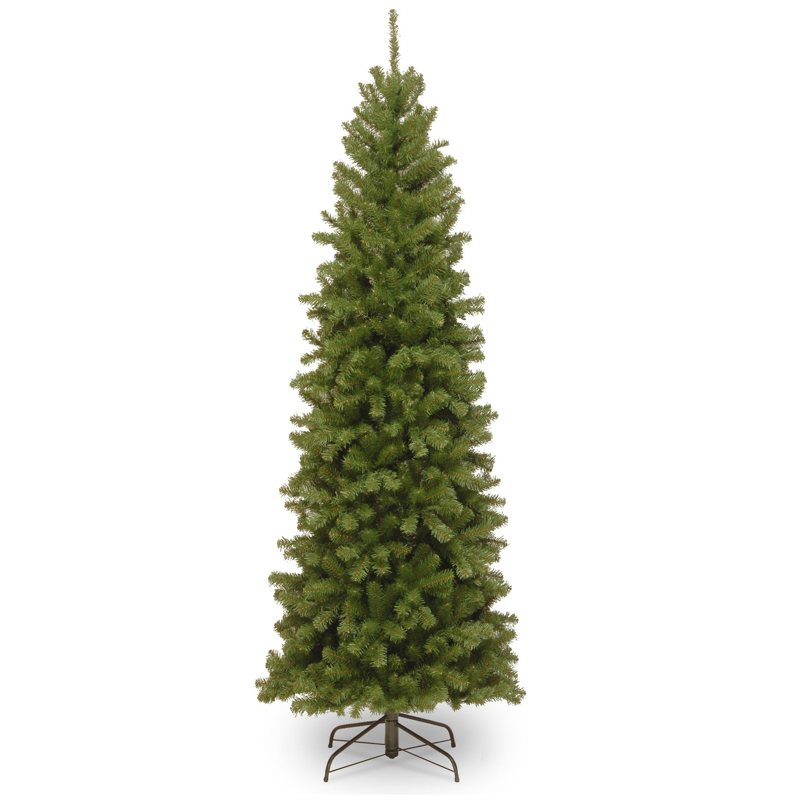 National Tree Artificial North Valley Spruce Hinged Christmas Tree (Open Box) - VMInnovations