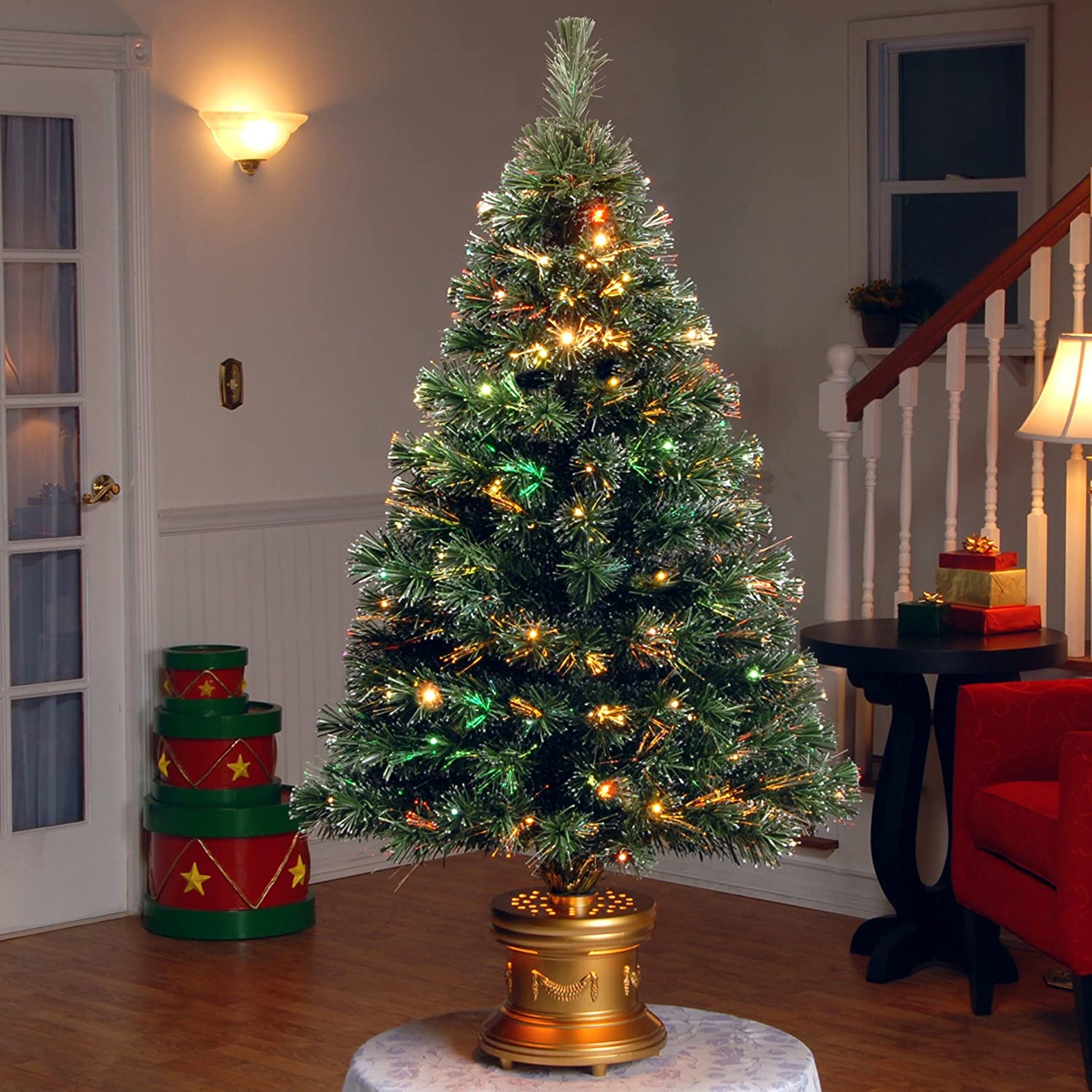 National Tree Company Radiance 3Ft Fiber Optic Artificial Christmas Tree (Used) - VMInnovations