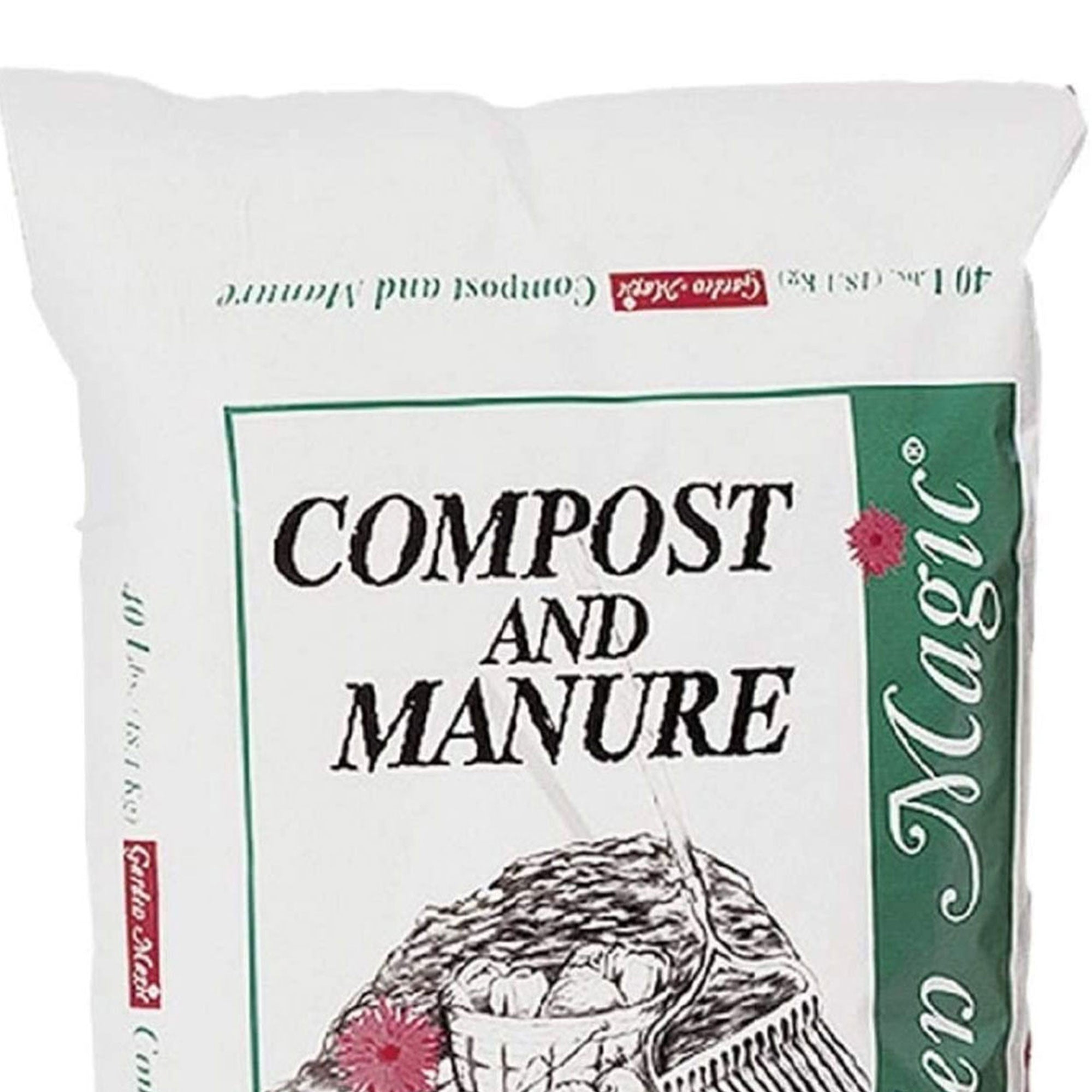 Michigan Peat 5240 Lawn Garden Compost and Manure Blend, 40 Pound Bag (Open Box)