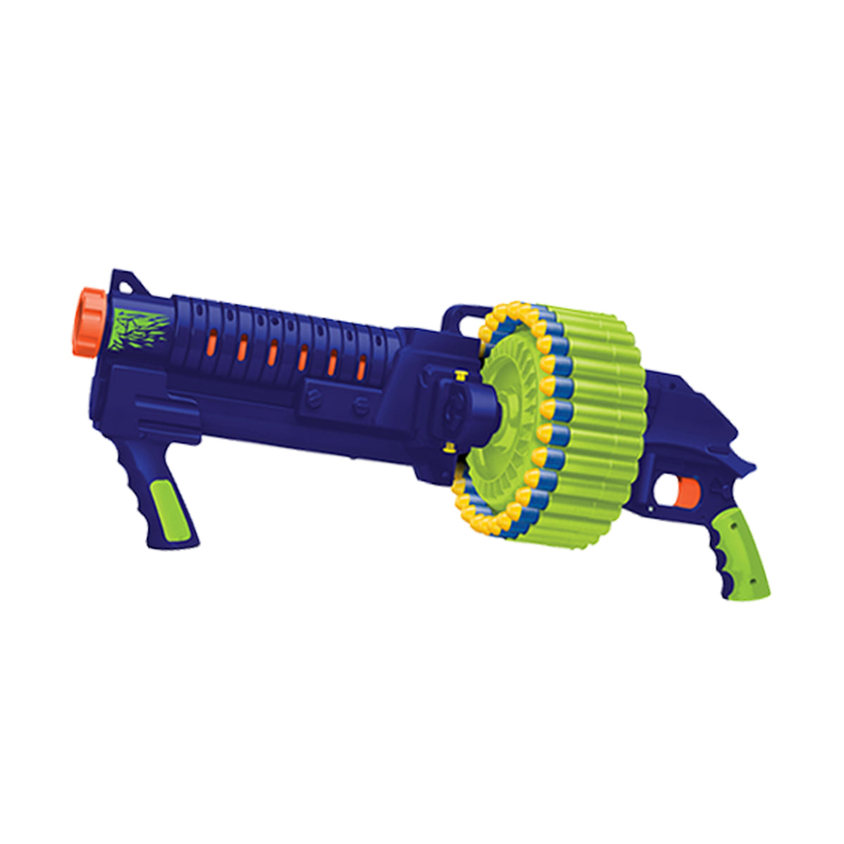 Buzz Bee Toys Air Warriors Sidewinder Pump Action Dart Blaster Gun w/ Foam Darts - VMInnovations
