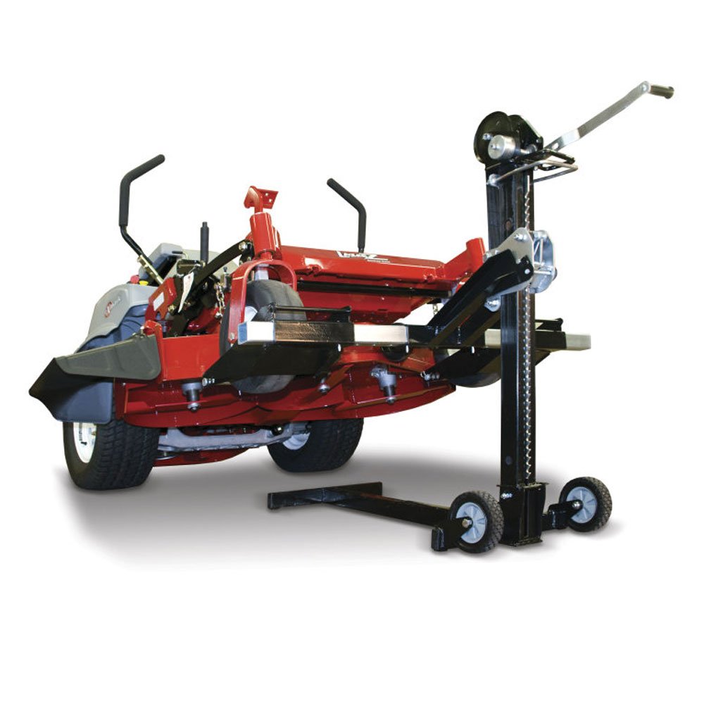 MoJack Flat Folding 750lb max Riding Lawn Mower Lift Jack(CertifiedRefurbished)