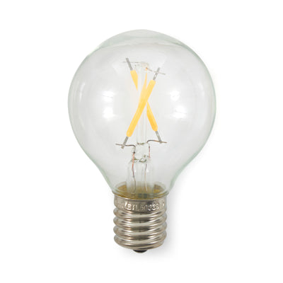 Brightech Glow Globe Edison LED Outdoor 12 Bulb String Lights, 26 Ft (Open Box) - VMInnovations