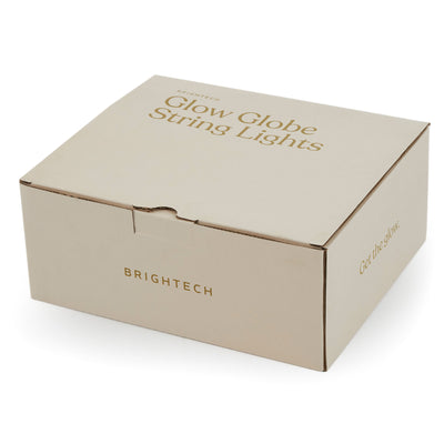 Brightech Glow Globe Edison LED Outdoor 12 Bulb String Lights, 26 Ft (Open Box) - VMInnovations