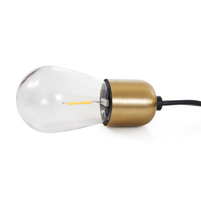 Brightech Glow Solar Powered LED 12 Bulb Waterproof String Lights, 28 Ft (Used) - VMInnovations