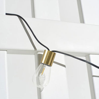 Brightech Solar Powered LED 12 Bulb Waterproof String Lights, 28 Ft (Open Box) - VMInnovations